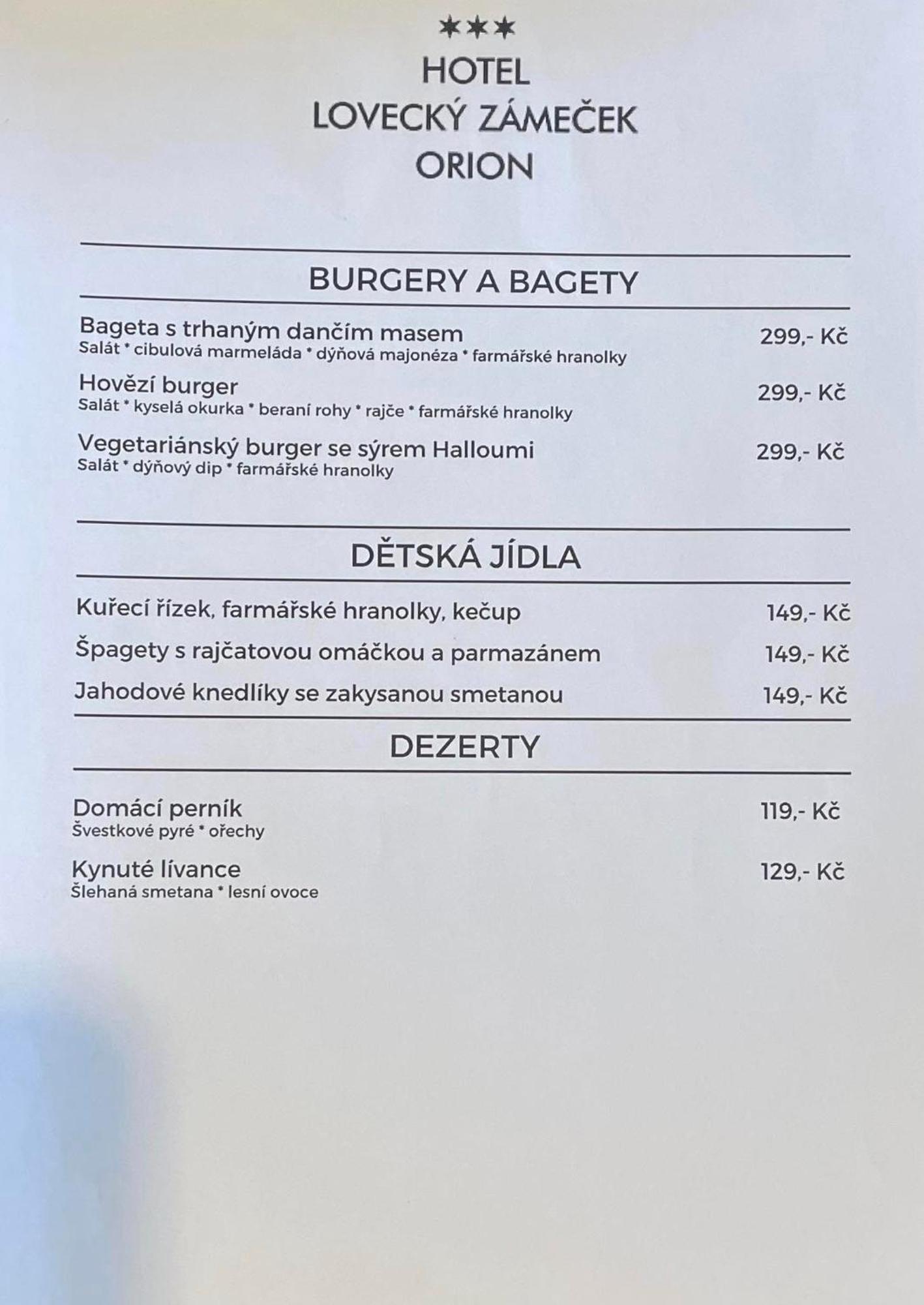 Hotel Lovecky Zamecek Orion リベレツ エクステリア 写真