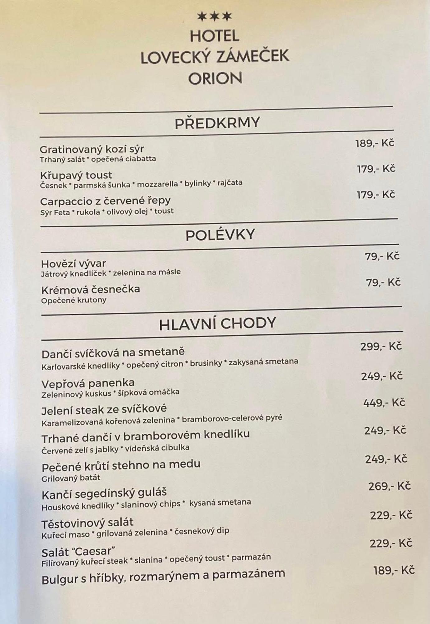 Hotel Lovecky Zamecek Orion リベレツ エクステリア 写真